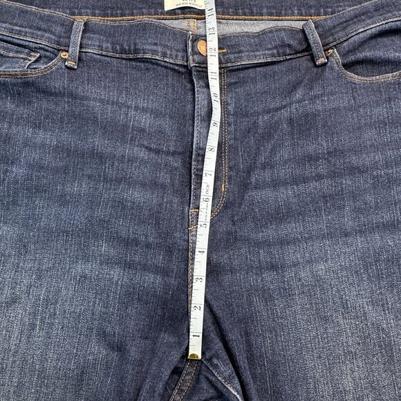 Denizen From Levis Womens Size 24W Mid-Rise Bootcut Jeans Dark Wash Denim Curvy - Picture 11 of 13